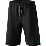 ERIMA ESSENTIAL SWEAT SHORTS, BLACK KIDS.