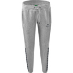 ERIMA ESSENTIAL TEAM SWEATPANTS, LIGHT GREY MARL-SLATE GREY WOMEN.