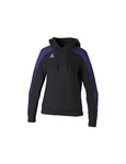 ERIMA EVO STAR HOODY, BLACK-VIOLET-WOMAN