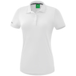 ERIMA FUNCTIONAL POLO-SHIRT, WHITE WOMEN.