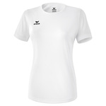 ERIMA FUNCTIONAL TEAMSPORTS T-SHIRT, WHITE WOMEN.