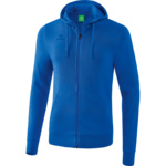 ERIMA HOODED SWEAT JACKET, NEW ROYAL KIDS.