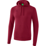 ERIMA HOODED SWEATSHIRT, BORDEAUX KIDS.