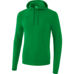 ERIMA HOODED SWEATSHIRT, EMERALD KIDS.