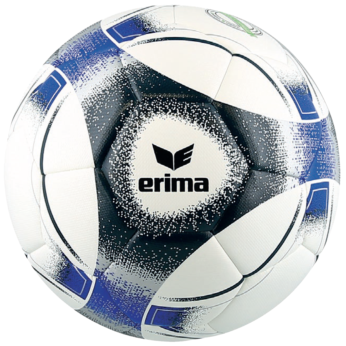 ERIMA HYBRID TRAINING 2.0 FOOTBALL BALL, NAVY-ROYAL SIZE 5.