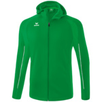 ERIMA LIGA STAR TRAINING JACKET WITH HOOD, EMERALD KIDS.