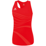 ERIMA RACING SINGLET, RED WOMEN.