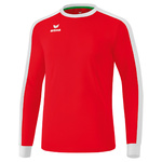 ERIMA RETRO STAR JERSEY LONG SLEEVE RED-WHITE, KIDS.