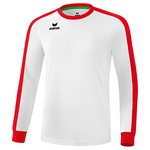 ERIMA RETRO STAR JERSEY LONG SLEEVE WHITE-RED, KIDS.