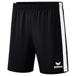 ERIMA RETRO STAR SHORTS, BLACK-WHITE  KIDS.