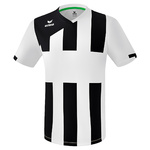 ERIMA SIENA 3.0 CAMISETA MANGA CORTA, BLANCA-NEGRA UNISEX.