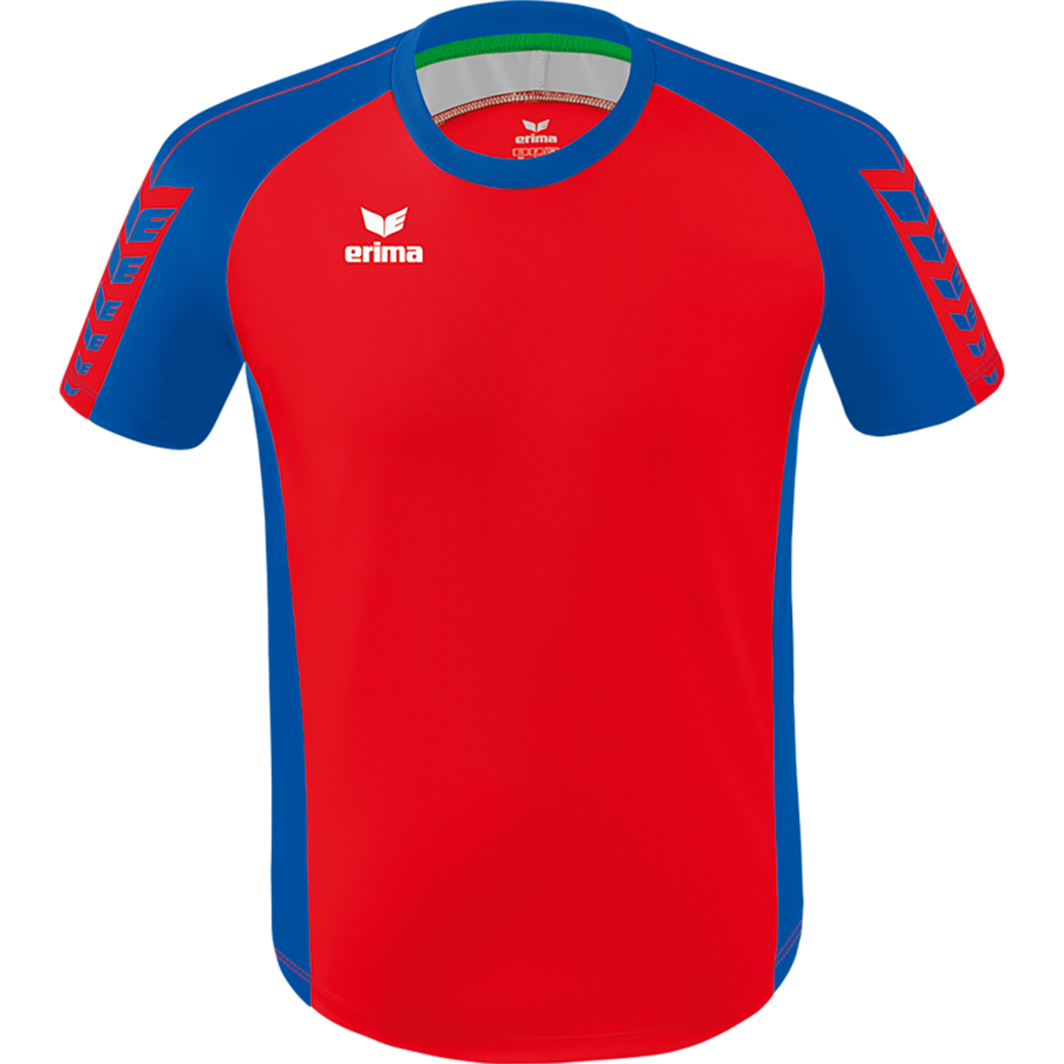 ERIMA SIX WINGS JERSEY SHORT SLEEVE, RED-NEW ROYAL KIDS.