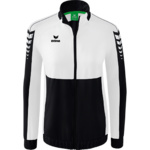 ERIMA SIX WINGS PRESENTATION JACKET, BLACK-WHITE WOMEN.