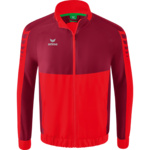 ERIMA SIX WINGS PRESENTATION JACKET, RED-BORDEAUX MEN.