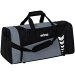 ERIMA SIX WINGS SPORTS BAG, SLATE GREY-BLACK.