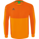 ERIMA SIX WINGS SWEATSHIRT, NEW ORANGE-ORANGE KIDS.