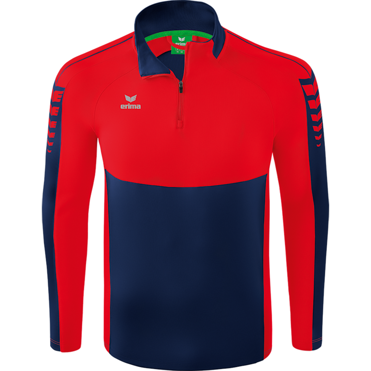 ERIMA SIX WINGS TRAINING TOP, NEW-NAVY-RED KIDS.