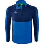 ERIMA SIX WINGS TRAINING TOP, NEW ROYAL-NEW NAVY MEN.