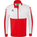 ERIMA SIX WINGS WORKER JACKET, RED-WHITE KIDS.