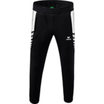 ERIMA SIX WINGS WORKER PANTS, BLACK-WHITE KIDS.