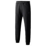 ERIMA SWEATPANTS WITH NARROW WAISTBAND, BLACK KIDS.