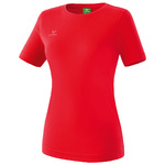 ERIMA TEAMSPORTS T-SHIRT, RED LADIES.