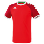 ERIMA ZENARI 3.0 CAMISETA MANGA CORTA, ROJA-RUBÍ-BLANCA NIÑO.