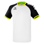 ERIMA ZENARI 3.0 JERSEY, WHITE-BLACK-LIME POP KIDS.