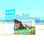 FUN SPORT SET + MULTIPURPOSE SPORTS NET (FUNTEC).