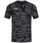 JAKO ANIMAL JERSEY SHORT SLEEVE, ANTHRACITE-BLACK KIDS.