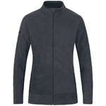 JAKO FLEECE JACKET, ANTHRACITE-BLACK WOMEN.