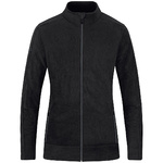 JAKO FLEECE JACKET, BLACK-ANTHRACITE WOMEN.