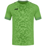 JAKO PIXEL JERSEY SHORT SLEEVE, GREEN KIDS.