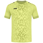 JAKO PIXEL JERSEY SHORT SLEEVE, YELLOW KIDS.