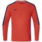 JAKO POWER GK JERSEY, FLAME-NAVY KIDS.