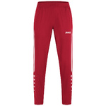 JAKO POWER LEISURE TROUSERS, RED-WHITE WOMEN.