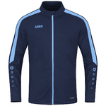 JAKO POWER POLYESTER JACKET, SEABLUE-SKY BLUE KIDS.