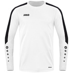 JAKO POWER SWEATER, WHITE-BLACK KIDS.