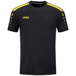 JAKO POWER T-SHIRT SHORT SLEEVE, BLACK-CITRO KIDS.