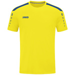 JAKO POWER T-SHIRT SHORT SLEEVE, CITRO-ROYAL KIDS.