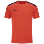 JAKO POWER T-SHIRT SHORT SLEEVE, FLAME-SEABLUE KIDS.