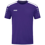 JAKO POWER T-SHIRT SHORT SLEEVE, PURPLE-WHITE MEN.