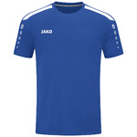 JAKO POWER T-SHIRT SHORT SLEEVE, ROYAL-WHITE MEN.