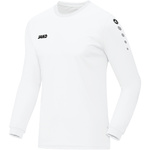 JAKO TEAM LOMG SLEEVE, WHITE MEN.