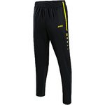 JAKO TRAINING TROUSERS ACTIVE BLACK-NEON YELLOW KIDS.