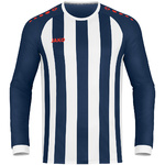 JERSEY JAKO INTER LONG SLEEVE, NAVY-WHITE-FLAME KIDS.