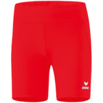 MALLAS CORTAS ERIMA RACING ATHLETICS, ROJO MUJER.