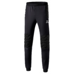 PANTALÓN DE PORTERO ERIMA ELEMENTAL CON CINTURA ESTRECHA, NEGRO NIÑO.