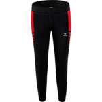 PANTALÓN ERIMA SIX WINGS WORKER PANTS, NEGRO-ROJO MUJER.