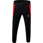 PANTALÓN ERIMA SIX WINGS WORKER PANTS, NEGRO-ROJO NIÑO.